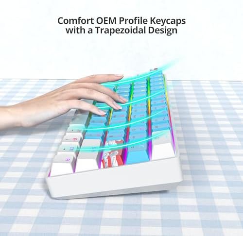 Owpkeenthy 60% Wired Mechanical Keyboard