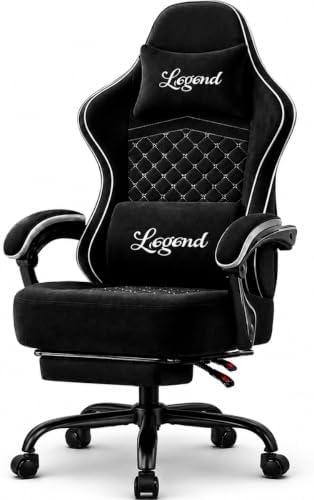 Gaming Chair for Adults with Footrest, Ergonomic Computer Chair, 330 lb