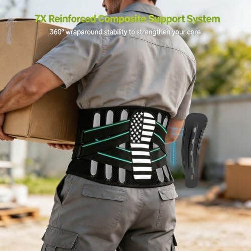 Back Brace for Women & Men, Lower Back Pain, Sciatica Pain Relief