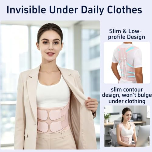 Posture Corrector for Men Women Back Brace Full Back Support Adjustable