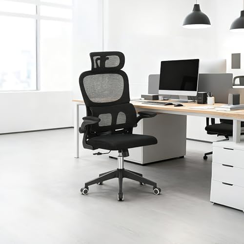 Ergonomic Office Chair, 135° Reclining Office Chair with Lumbar Support