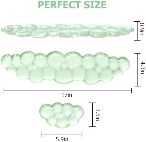Gel Cloud Wrist Rest Keyboard, Ergonomic Keyboard Wrist Rest, Green