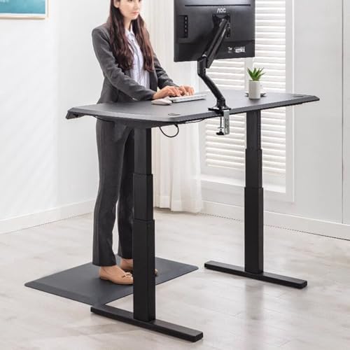 Ergonomic Standing Pad for Stand Up Desk, Comfort Anti Fatigue Mat to Help Relieve Back and Leg Pain, Commercial/Home Versatile Work Mat(Grey,50x80cm (19 3/4 x 31 1/2"))
