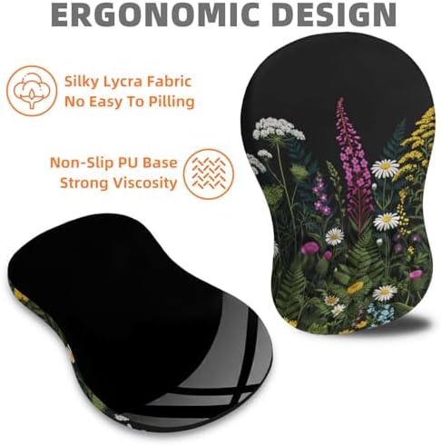 Ergonomic Mouse Pad Wrist Support for Carpal Tunnel Pain Relief