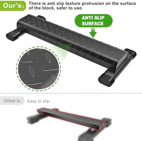 Kipika Versatile Calf Raise Bar, Heavy Duty Steel Standing Calf-raise Stand