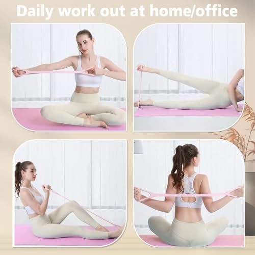 Figure 8 Fitness Resistance Bands with Handles for Working Out