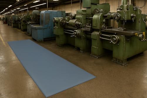 Guardian 24061001GY Soft Step Anti-Fatigue Floor Mat, Vinyl, 6'x10', Grey