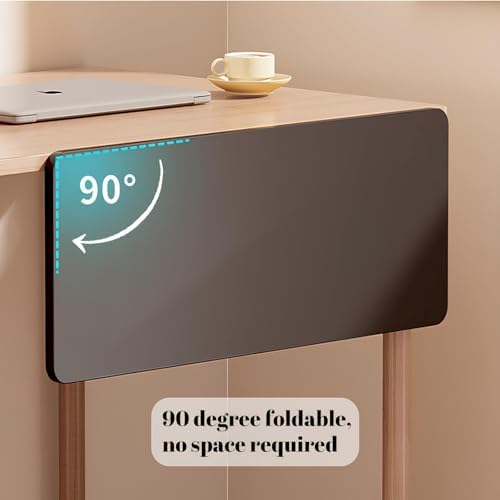 Desk Extender Tray, Wall Mounted Folding Desk Extension for Small Spaces