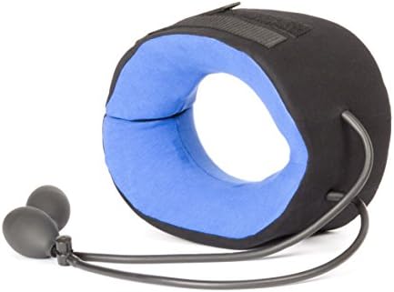 TracCollar Body Sport Cervical Neck Traction Device, Fits 16 in. to 18 in. Size (Medium/Large) - Inflatable, Adjustable Stretcher for Pain Relief with Two-Hand Pump System