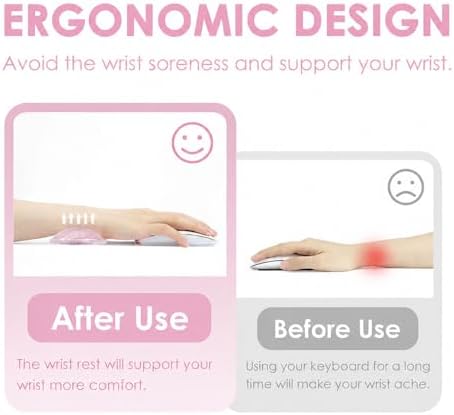 Soft Mouse Wrist Rest Pad Comfortable Cool Silicone Gel Cute