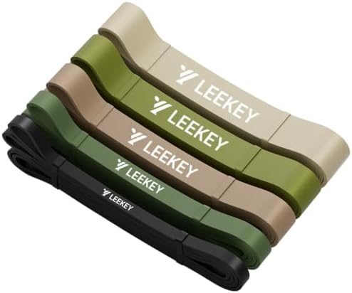 LEEKEY Resistance Bands Set for Pull Up Assistance & Exercise
