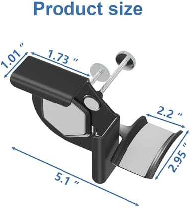 Headphone Holder for Screen (black)