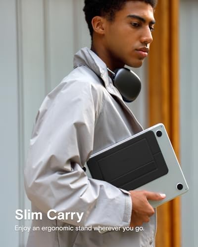 MOFT Airflow Adhesive Laptop Stand, Slim & Portable Laptop Riser for Work
