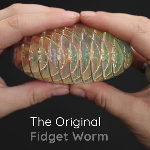 Morf Worm 3D Sensory Fidget Toy for Kids and Adults, Unicorn, Small