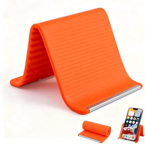 Orange Foldable Phone Stand