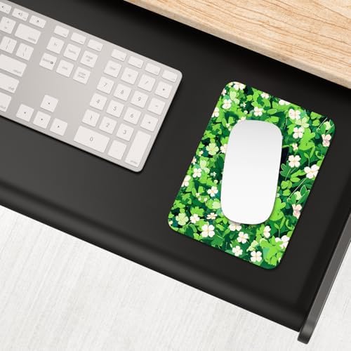 Small Mouse Pad, Mini Mouse Pad 6 x 8 Inch, Thick Rubber Waterproof Mouse Mat, Cute Mousepad for Women Men Wireless Mouse Laptops Home Office, Flower Cat