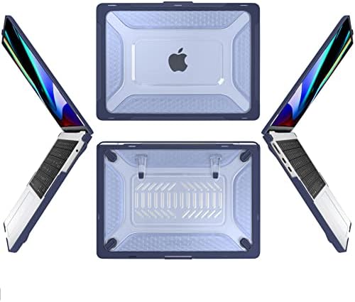 Batianda Extreme Heavy Duty Case for MacBook Air 13.6" 2026-2022, Navy Blue