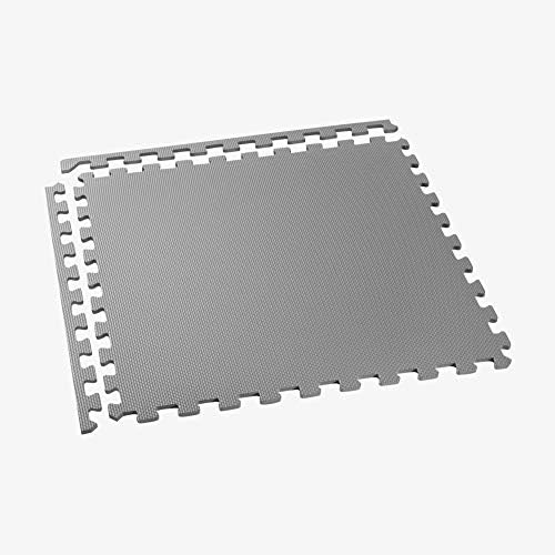 We Sell Mats 3/8" Thick Multipurpose EVA Foam Exercise Floor Mat, Interlocking Tiles, Anti-Fatigue for Home or Gym