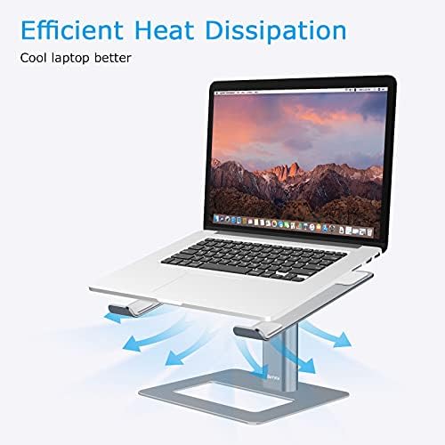 BoYata Laptop Stand, Height Adjustable Laptop Riser for 11-17" Laptops