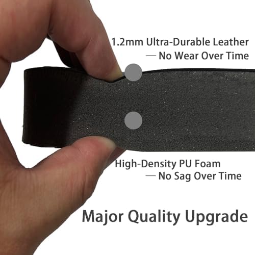 4/5 Inch Kitchen Mat Cushioned Anti Fatigue Rug Standing Desk Mats (Black)