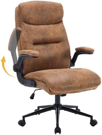 Karl home Ergonomic Office Chair High Back, Bronzing Brown