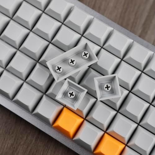 YMDK XDA DSA Blank Colorful PBT Keycaps Suitable for Ortholinear Layout MX Keyboard XD75 ID75 Split 36 Corne Split 46 Planck Preonic Niu40 (DSA 109)