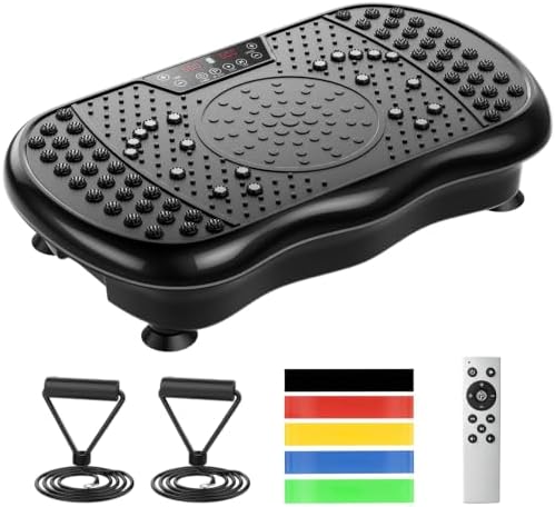 Vibration Plate Exercise Machine with 200 Speeds & 10 Presets