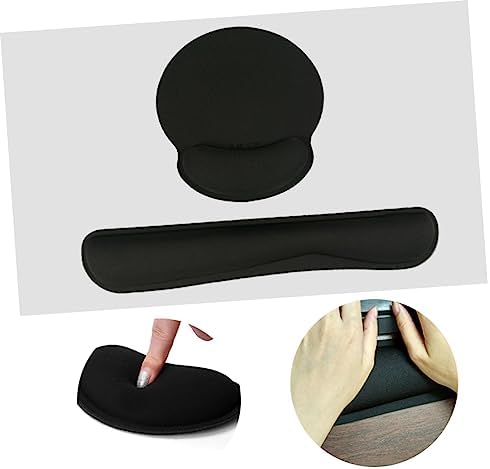 Veemoon Ergonomic Keyboard Wrist Rest Pad for Carpal Tunnel Slow Memory Foam Wrist Brace for Mouse