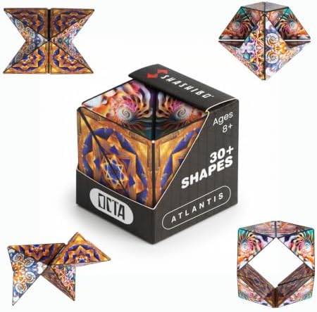 Shashibo OCTA Magnetic Puzzle Toy, Stress Relief Fidget Toy