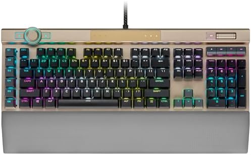 New Wrist Rest for Corsair K100 RGB Keyboard Wrist Rest Pad Support Palm Protection (Not Include Keyboard) (K100 RGB) (Gray)