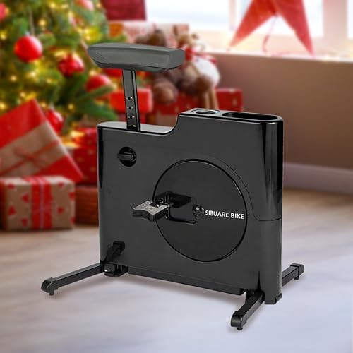 Daiwa Felicity Compact Exercise Bike with 8-Level Magnetic Resistance | Foldable Stationary Fitness Bike for Home & Office Workouts | Quiet Under-Desk Indoor Cycling Bike | Space-Saving Cardio Trainer