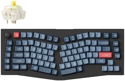 Keychron V10 Max Wireless 75% Alice QMK Mechanical Keyboard with Knob