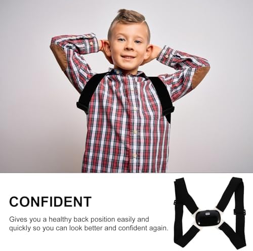 Smart Hunchback Correction Belt with Vibrating Posture Reminder Breathable Shoulder Support Strap for Men and Women Ergonomic Back Brace for Posture Improvement and Back Relief