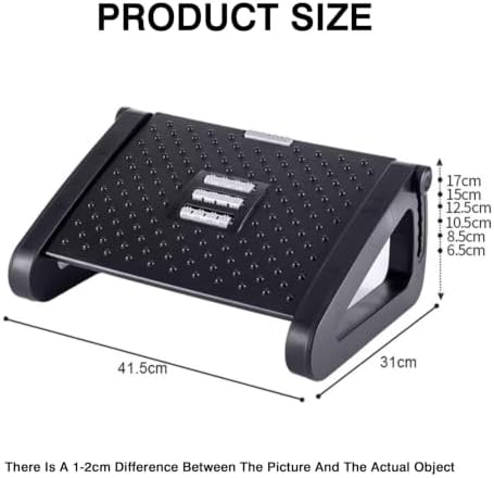 Footrest – Adjustable Foot Pedal – Office Foot Cushion
