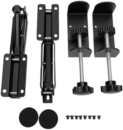 Clamp On Desk Keyboard Tray Support Bracket, Heavy Duty Steel