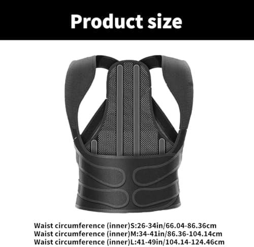 Back Posture Corrector Nylon Mesh Brace for Daily Use and Long Sitting Hour