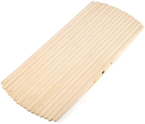 Wooden Wobble Balance Board for Standing Desk - Anti-Fatigue Mat, Relieves Pain, Strengthens Muscles, Improves Posture, Skateboard & Surf Simulator, Ankle Trainer.