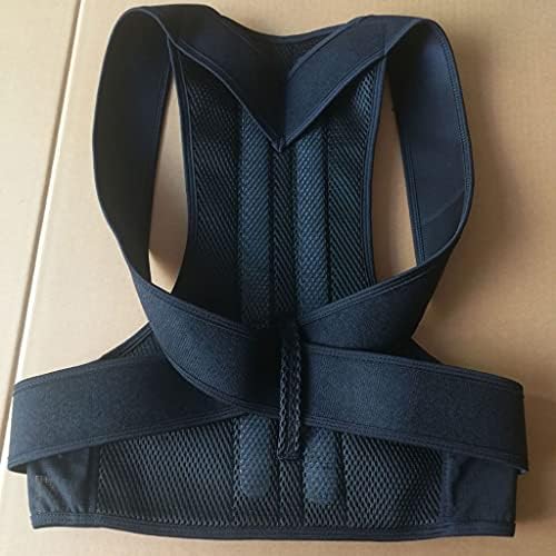 S-5XL Plus Size Posture Corrector For Women Men Back Support Belt Hunchback Correction Therapy-Belt Pain Relief For Herniated Disc Sciatica Scoliosis ( Color : Black , Size : XXXXXL/XXXXX-Large )