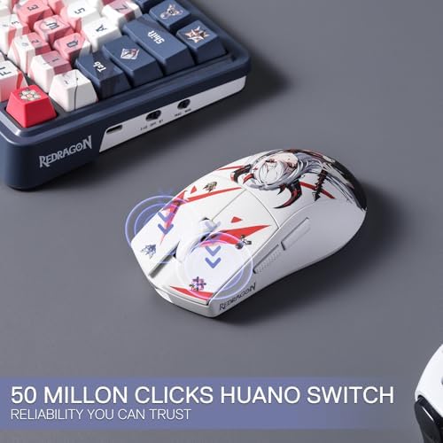 Redragon M916AK Wireless 42G Ultra-Light Mouse 26K DPI Remapping Keys