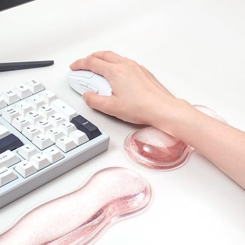 Gel Keyboard and Mouse Wrist Rest Set,Wrist Pad for Computer Keyboard