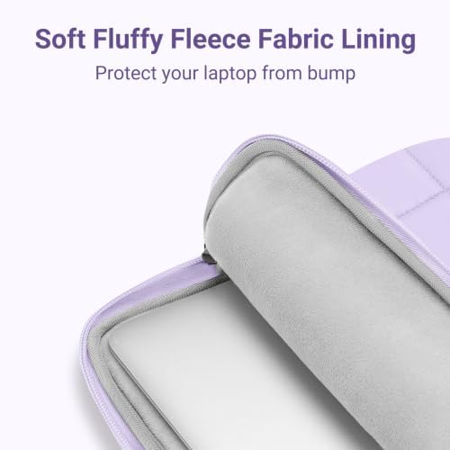 MOSISO Laptop Case 13.3 inch, 13-13.3 inch Laptop Sleeve, Purple