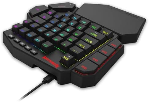 Redragon K585 HE Wired Rapid Trigger Magnetic One-Handed RGB Gaming Keypad