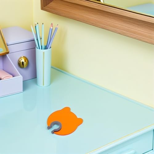 ARTIBETTER Bear Shaped Nail Lamp Safety Cover, Plastic Blue Light Filter