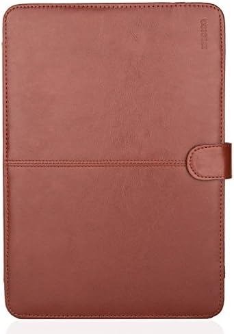MOSISO PU Leather Sleeve Case Compatible with MacBook Air 13.6 inch