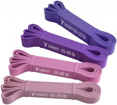 LEEKEY Resistance Bands Set for Pull Up Assistance & Exercise