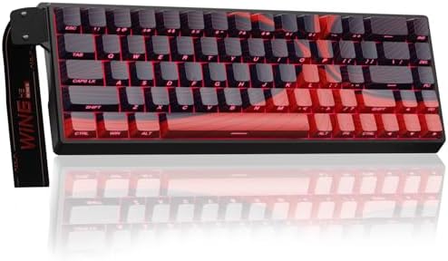 AULA WIN68 HE MAX - Hall Effect Gaming Keyboard with Magnetic Switch, Adjustable Actuation Fast Trigger Mode, 8KHz Polling Rate, RGB Backlit Wired Mechanical Gaming Keyboard 60 Percent Compact Design