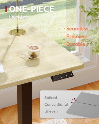 SANODESK 1'' Thick One-Piece 55 x 28'' Height Adjustable Standing Desk