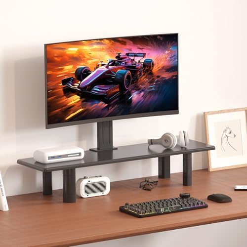 suptek Dual Monitor Stand Riser, 32.28" Large Stands for 2 Monitors