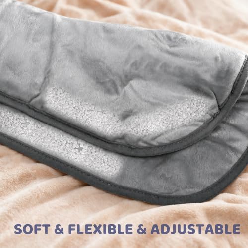 Heating Pad for Neck and Shoulders and Back, Electric Heat Pad Pain Relief