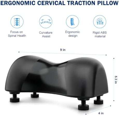 Neck Stretcher for Pain Relief,Cervical Traction Device Pillow